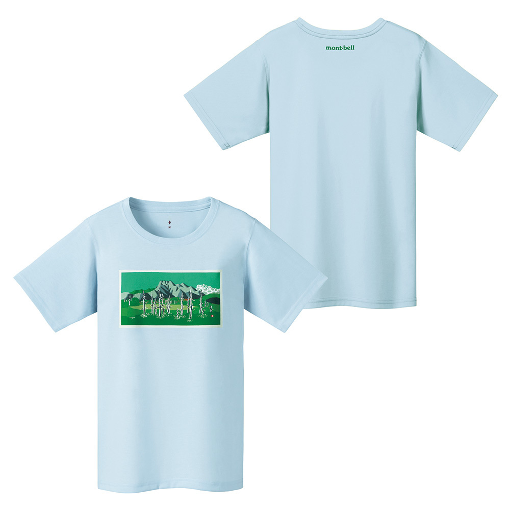 【特價款】日本montbell: 快乾透氣 Wickron T Women's Ishizuchisan