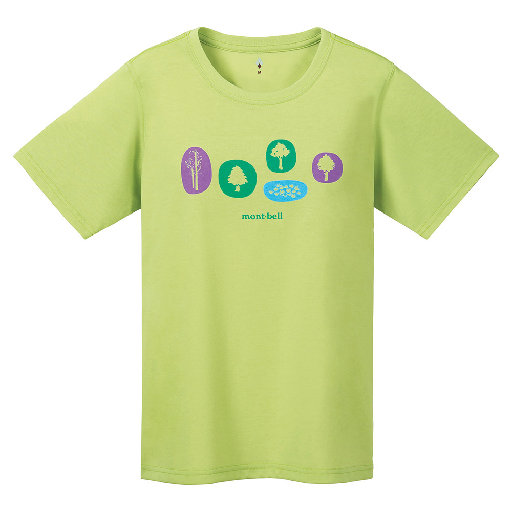 【特價款】日本montbell: 快乾透氣 Wickron T Women's Yama No Ki