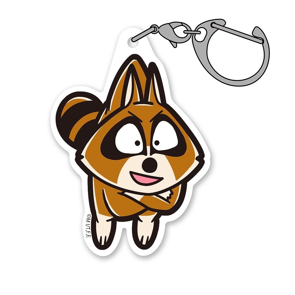 Cospa 0819 アライグマくん アクリルつままれ [ぼのぼの]