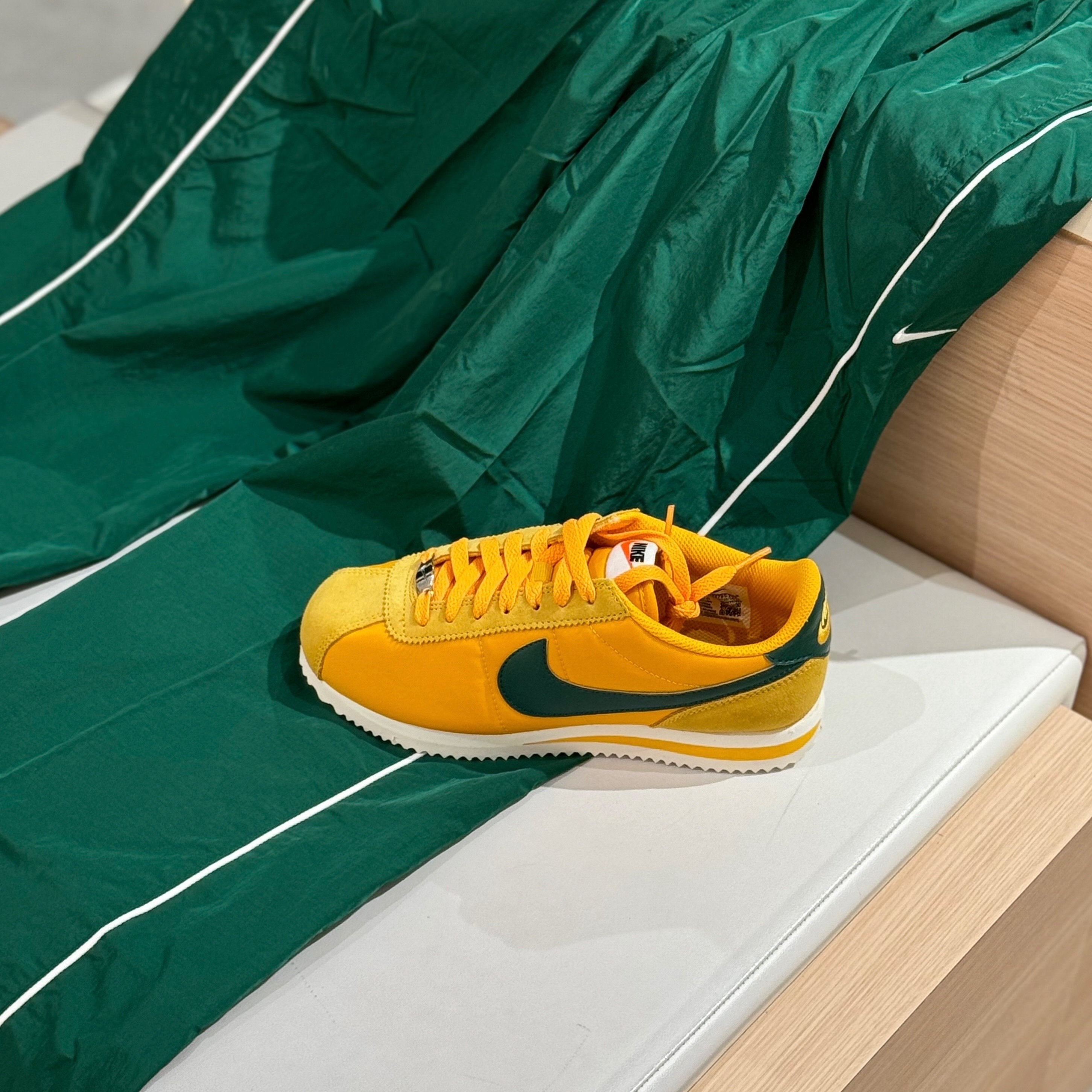 Nike Cortez TXT 日本限定 檸檬黃綠  阿甘 阿甘鞋 DZ2795-702