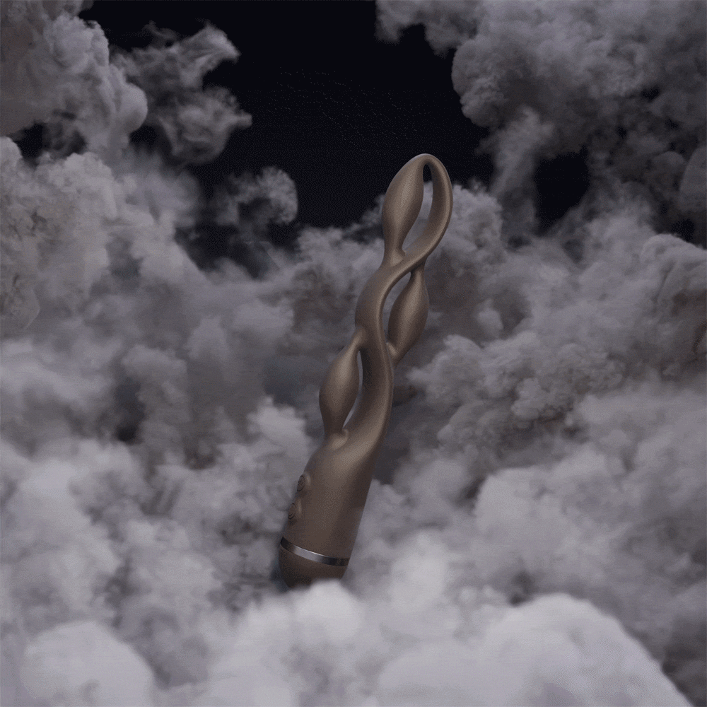 你的愛神 UEROS 三體串流按摩棒 星砂棕