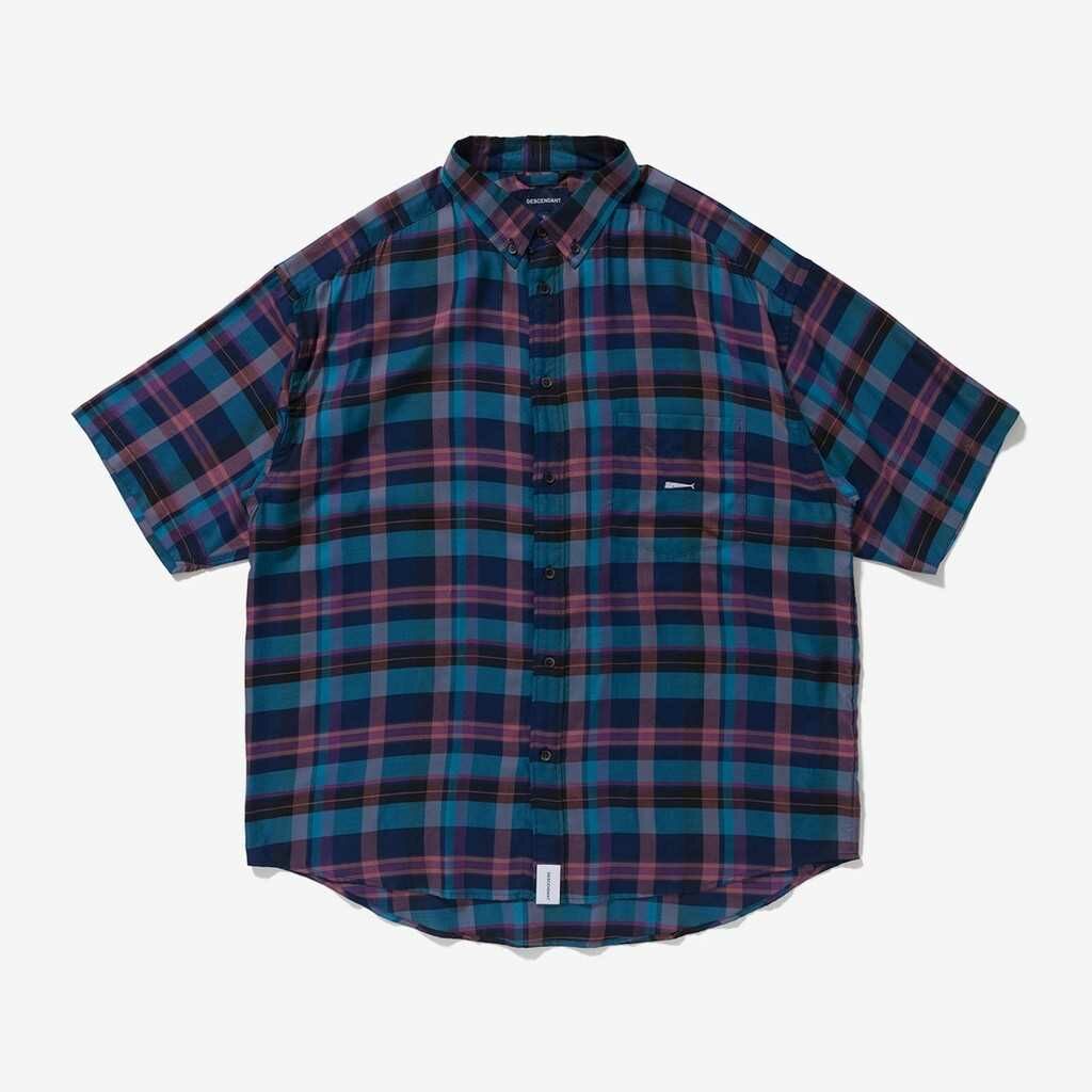 2021SS DESCENDANT HYANNIS B.D SS SHIRT 格紋短袖襯衫現貨