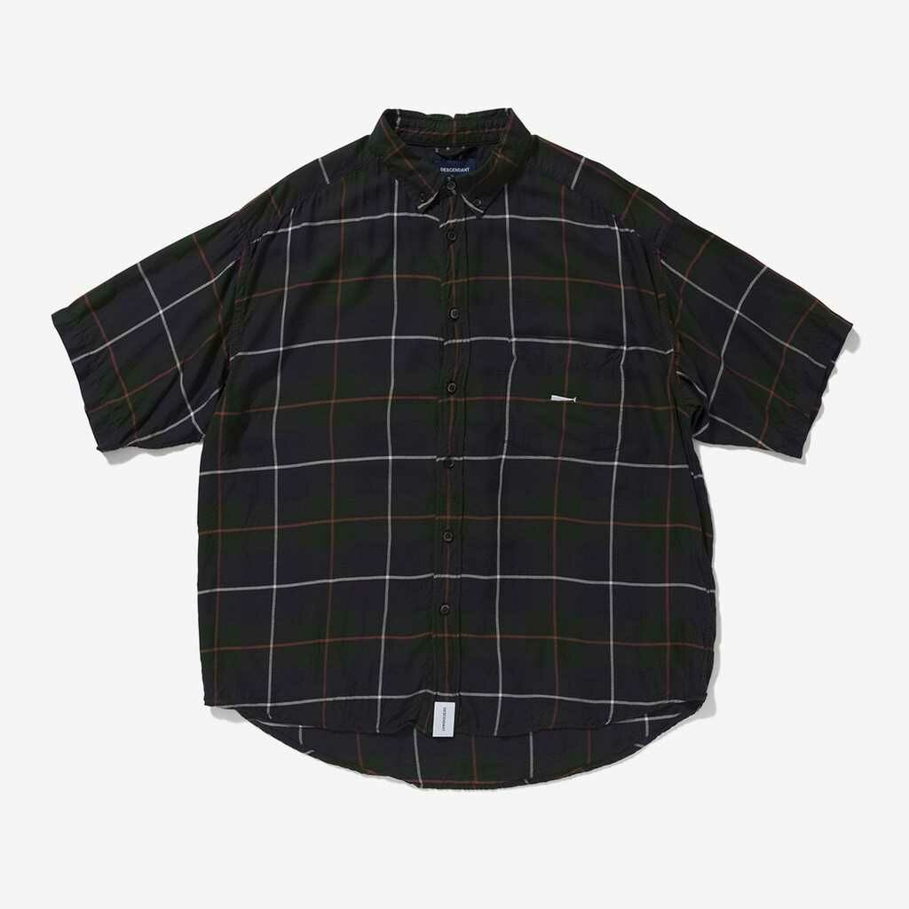 2021SS DESCENDANT HYANNIS B.D SS SHIRT 格紋短袖襯衫現貨
