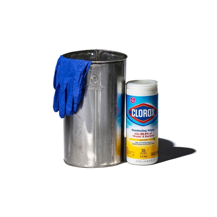 PUEBCO RECYCLE STEEL TRASH CAN