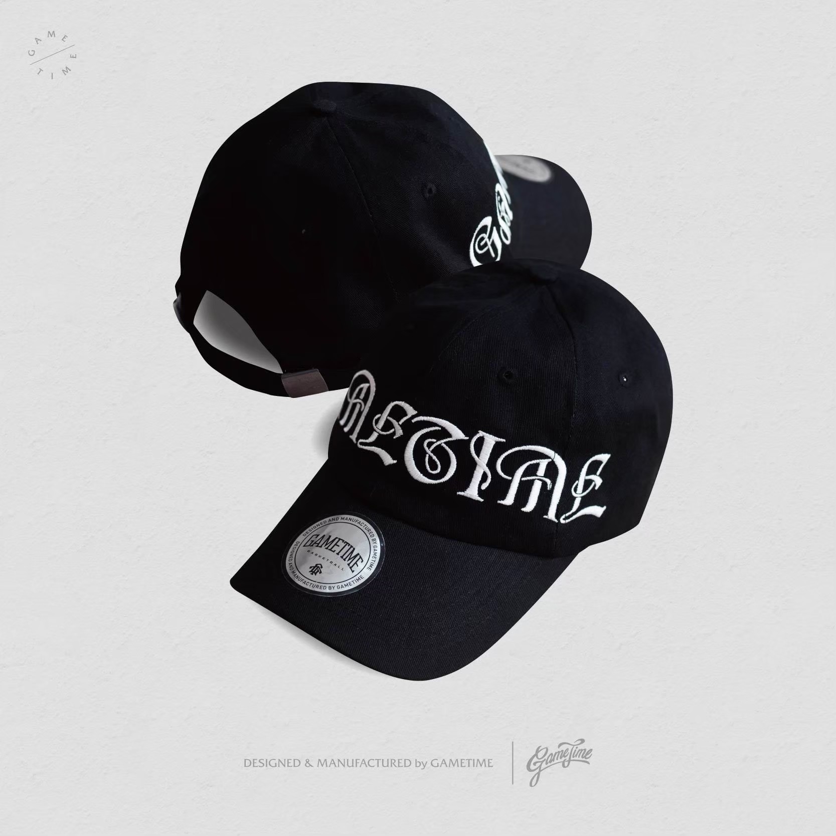 GAMETIME 哥德刺繡老帽