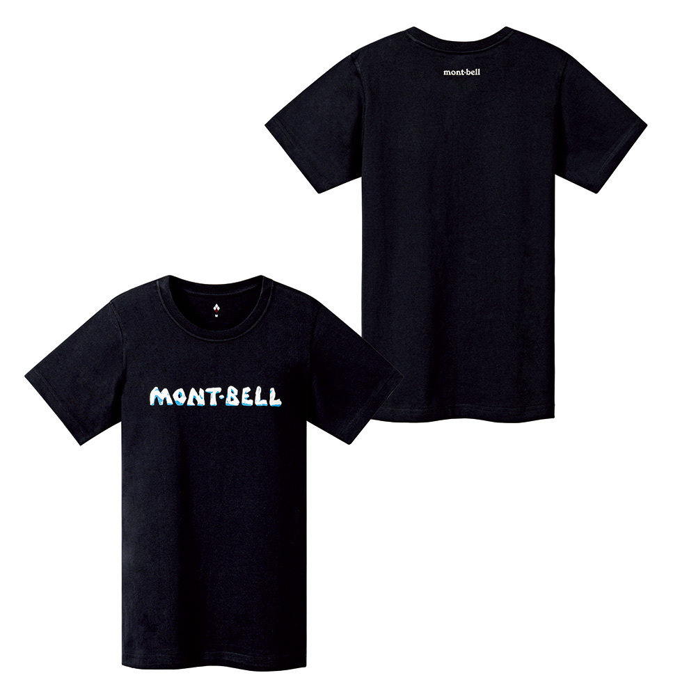 【特價款】日本montbell: 純棉Pear Skin Cotton T Women's mont-bell Logo Iwa