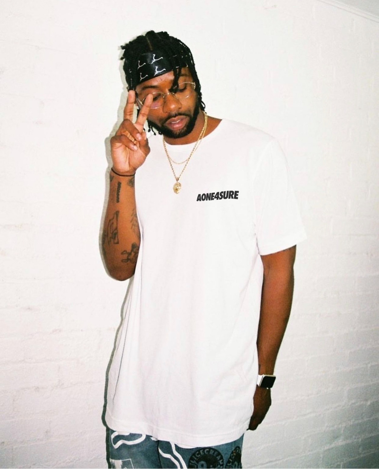 Aone4sure 經典LOGO 短T T恤