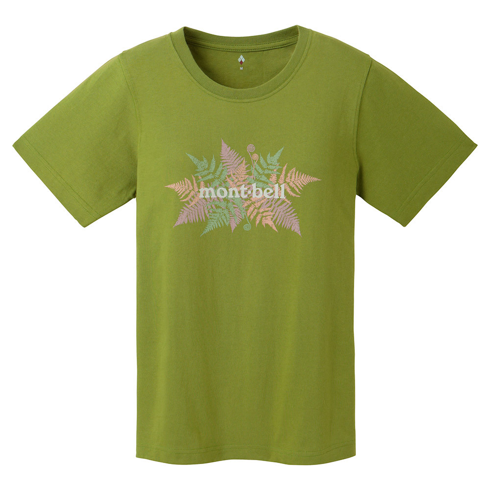 【特價款】日本montbell: 純棉Pear Skin Cotton T Women's Shida