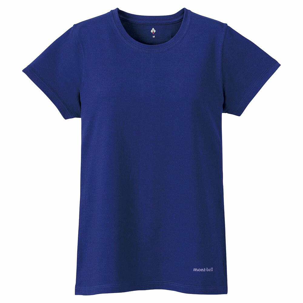 【特價款】日本montbell: 純棉Cotton T One Point Logo Women's