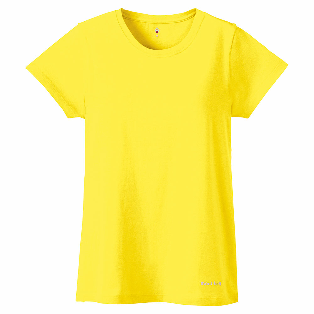 【特價款】日本montbell: 純棉Cotton T One Point Logo Women's