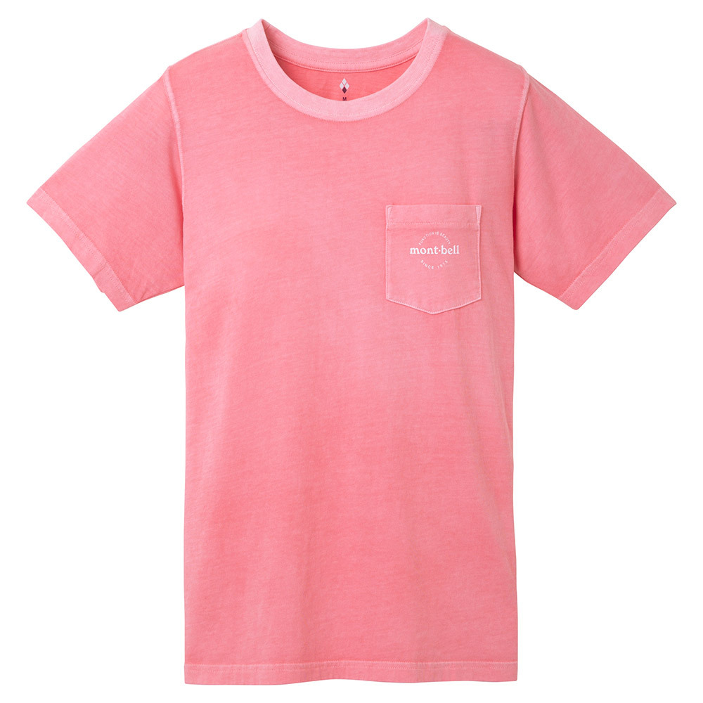 【特價款】日本montbell: 水洗純棉Wash Out Cotton T Women's