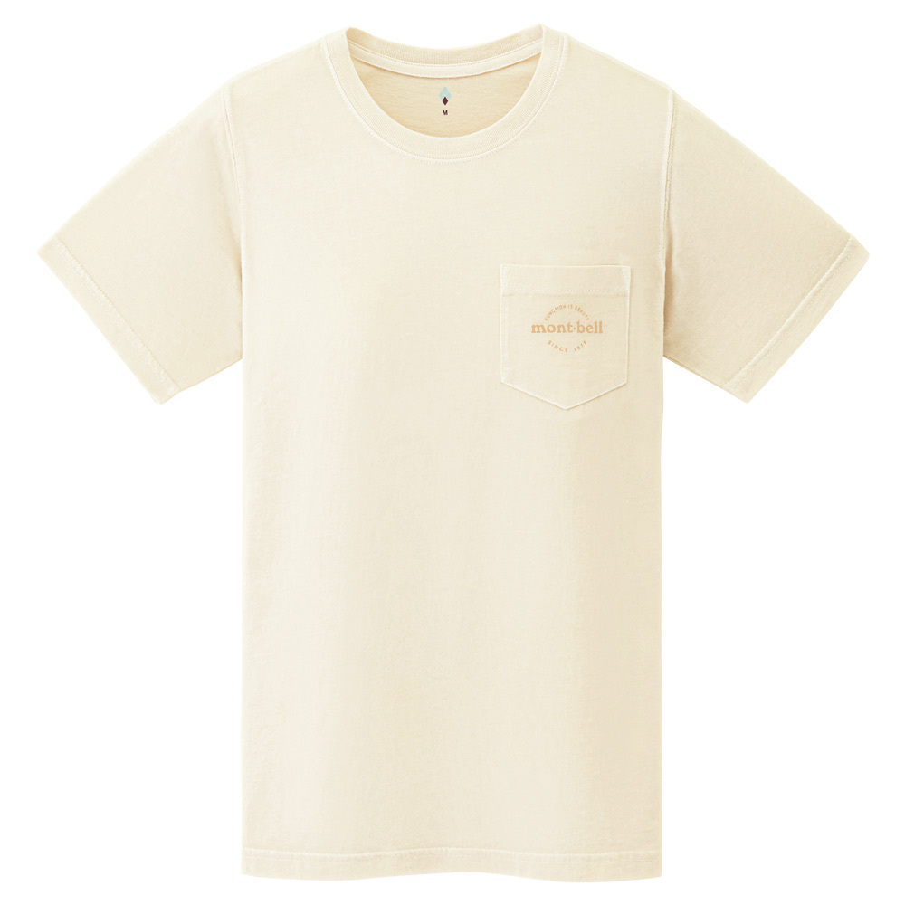【特價款】日本montbell: 水洗純棉Wash Out Cotton T Women's