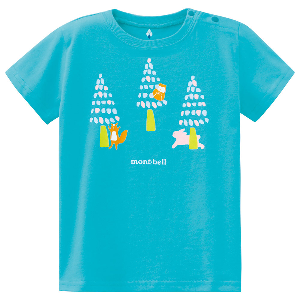 【特價款】日本montbell: 純棉Cotton T Baby's Kokodayo 80 - 90