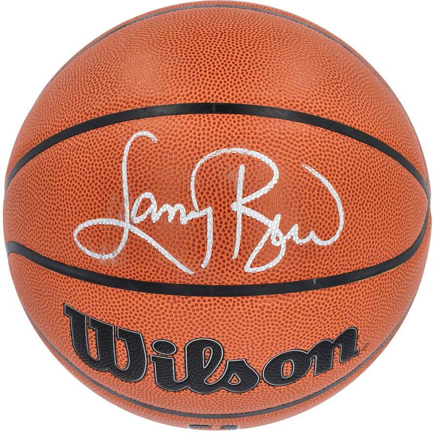 Larry Bird Boston Celtics Autographed Wilson Authentic Series Indoor/Outdoor Basketball