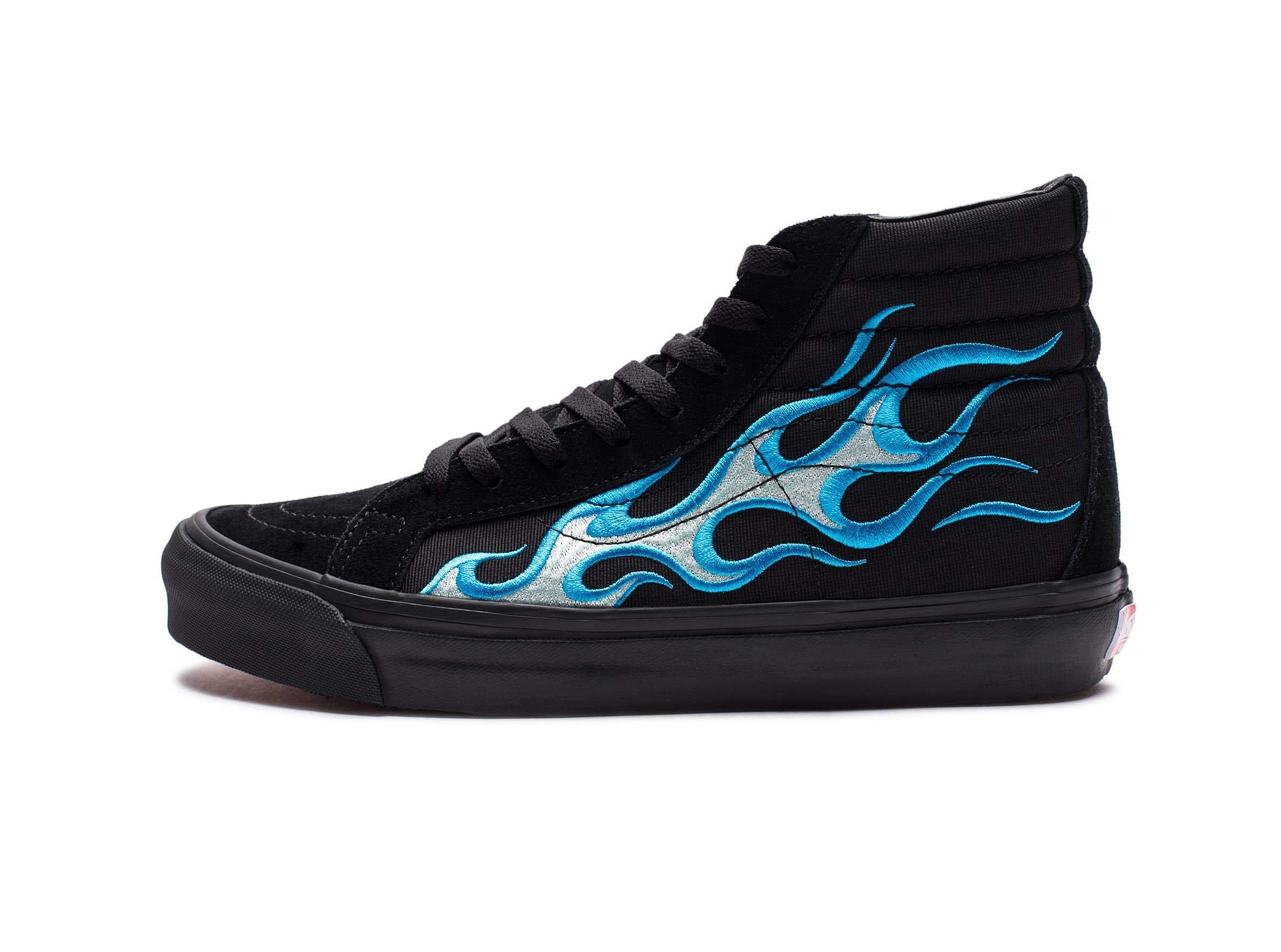 2018AW VANS VAULT X WTAPS OG SK8-HI LX 藍火焰 休閒鞋 鞋子 現貨