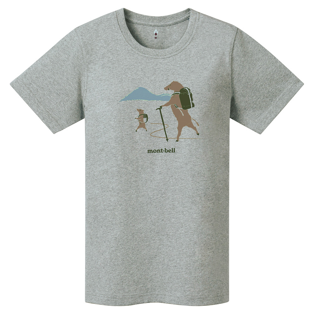 【特價款】日本montbell: 純棉Pear Skin Cotton T Women's Inoshishi