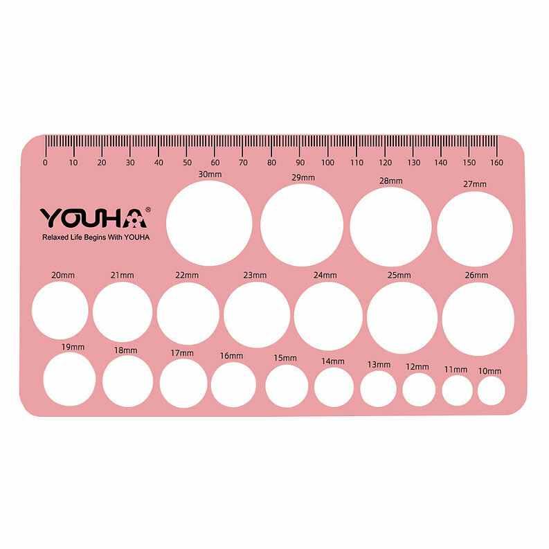 Youha 矽膠乳頭尺 乳頭間尺 喇叭量尺 香港行貨