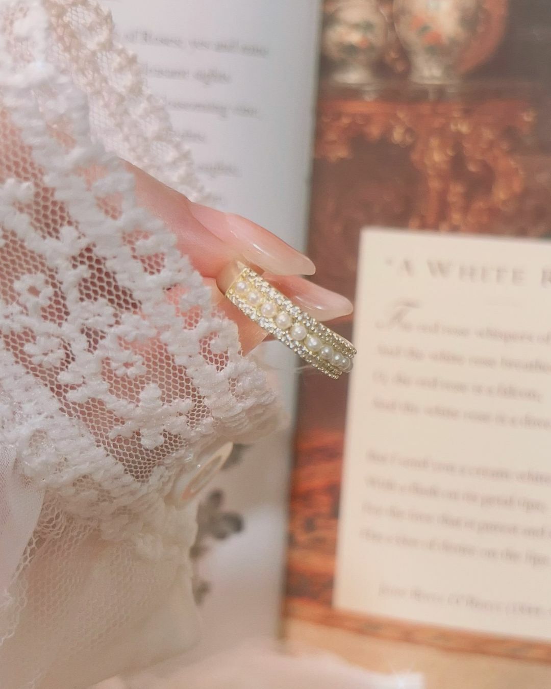 [天使數字👼🏻] R15 Angel Number 11 Pearl Ring