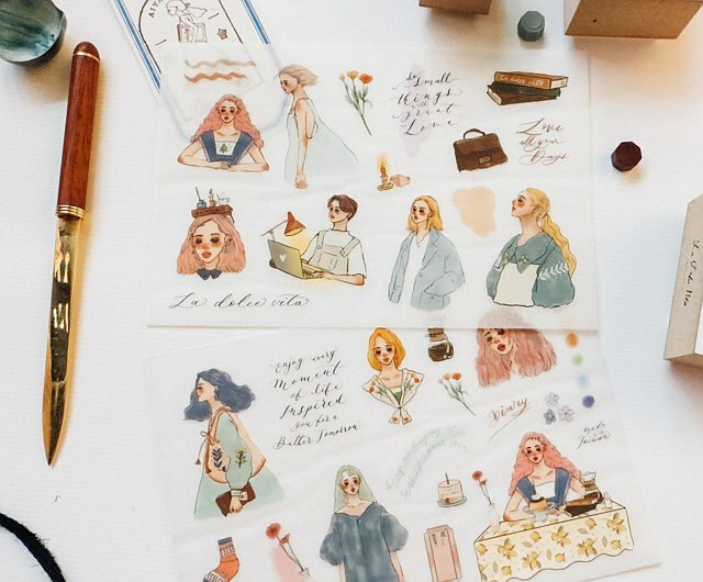 La Dolce Vita Transfer Sticker - Every day is anew