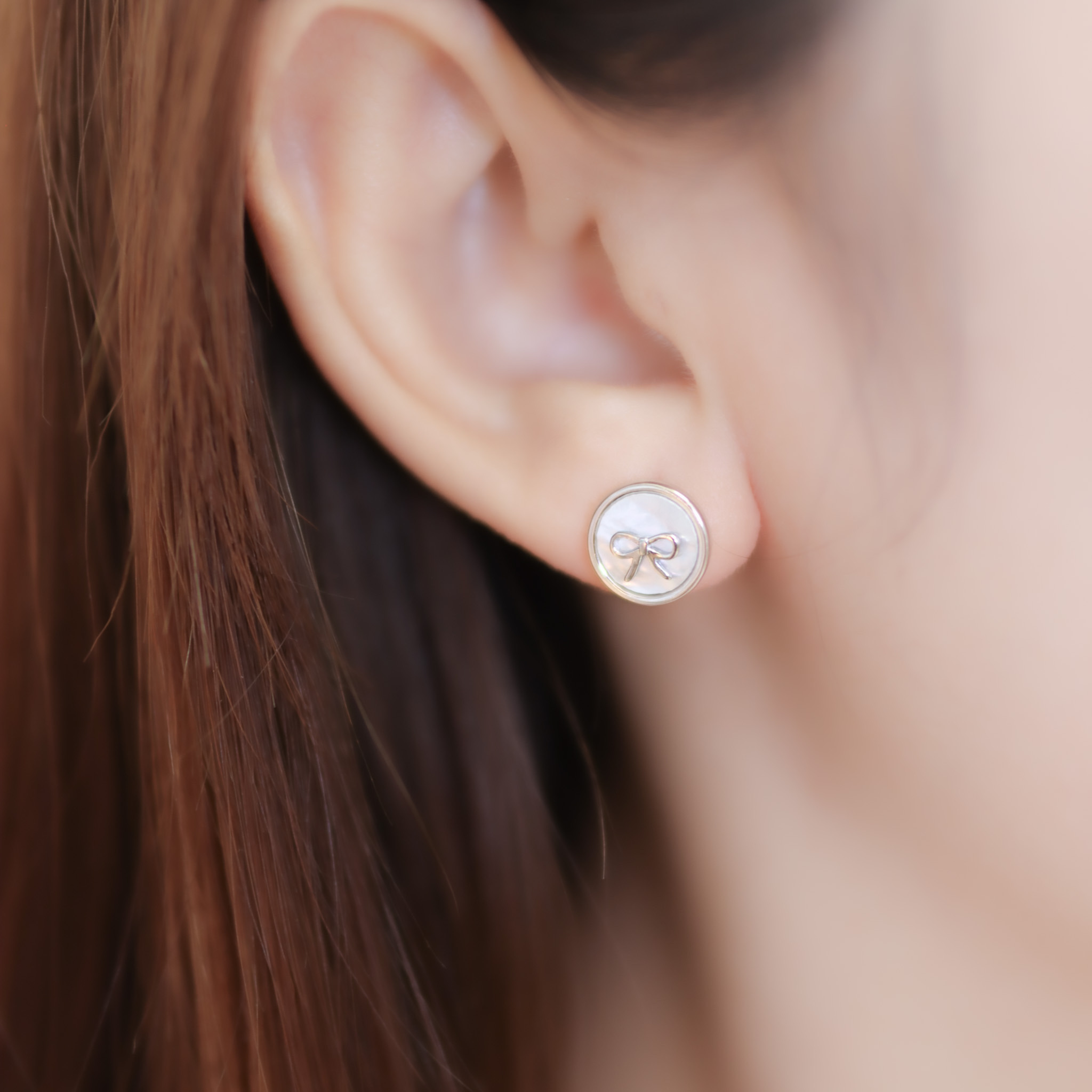 | 925 Silver | Love Ribbon Earrings | EA0802 |