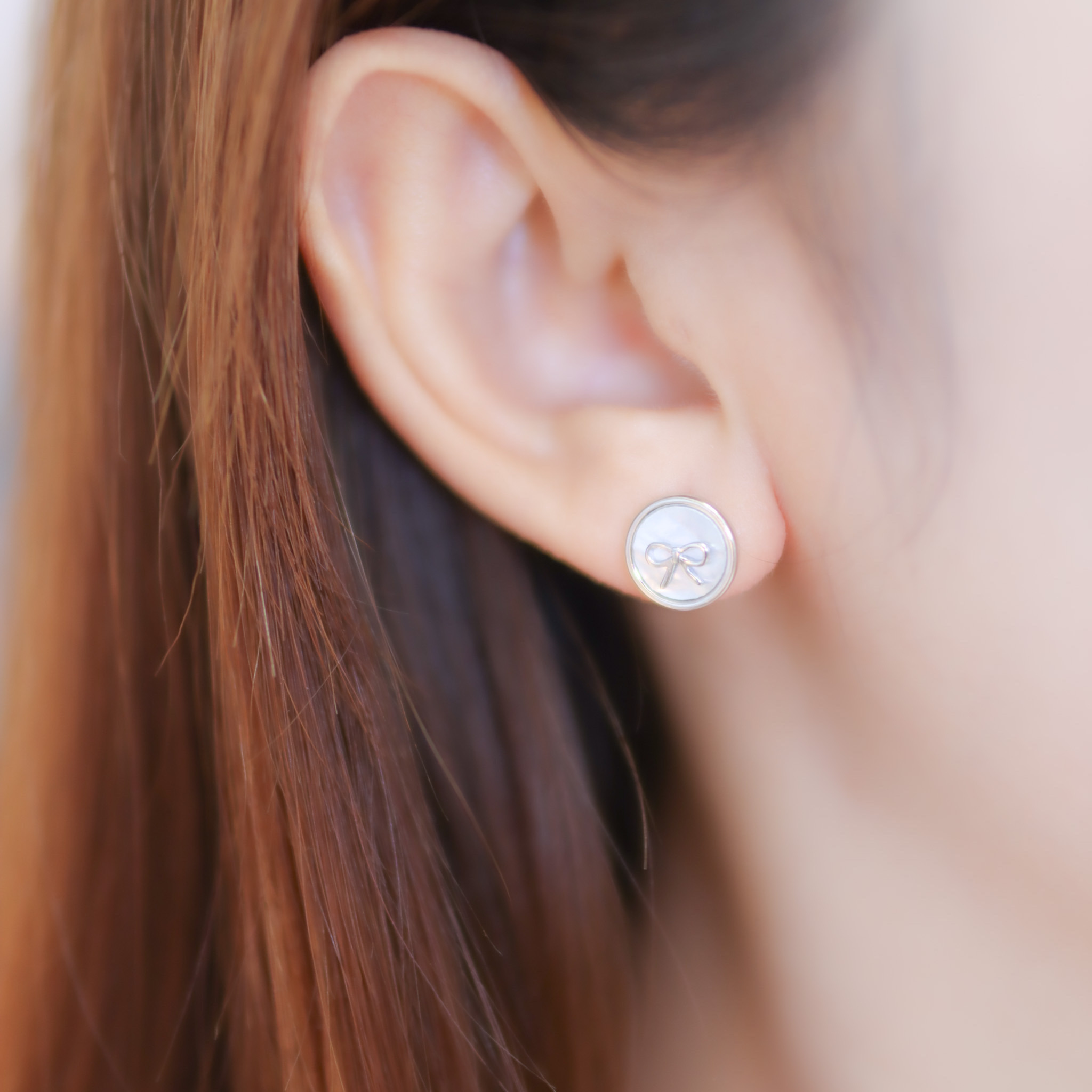 | 925 Silver | Love Ribbon Earrings | EA0802 |