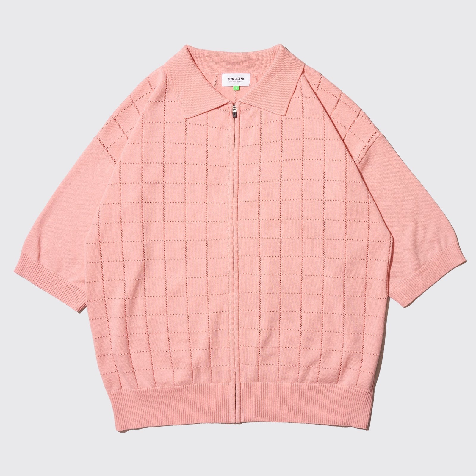 DeMarco S/Q LINK KNIT ZIP POLO