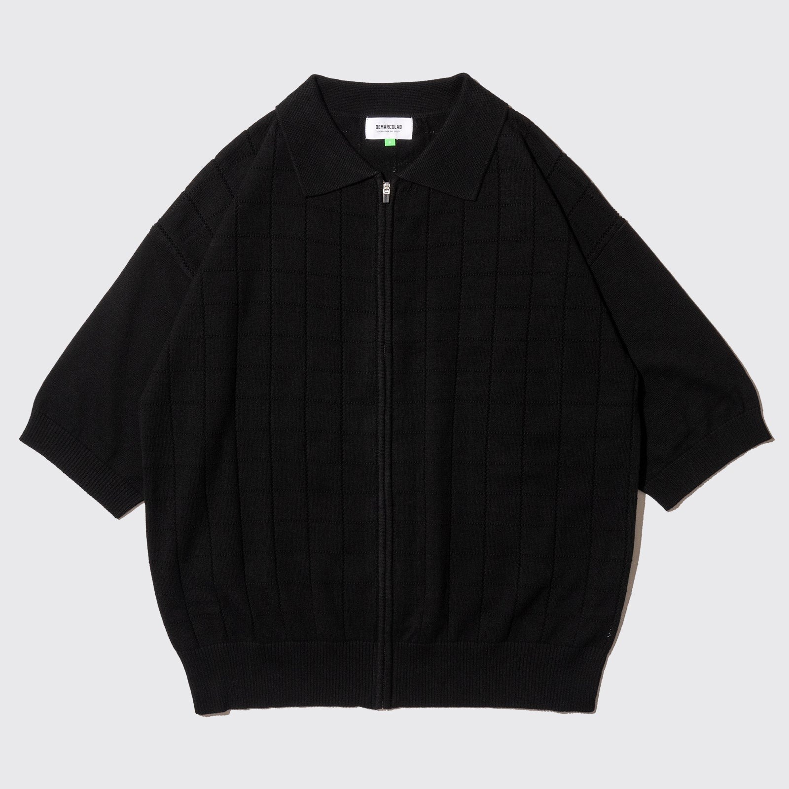 DeMarco S/Q LINK KNIT ZIP POLO