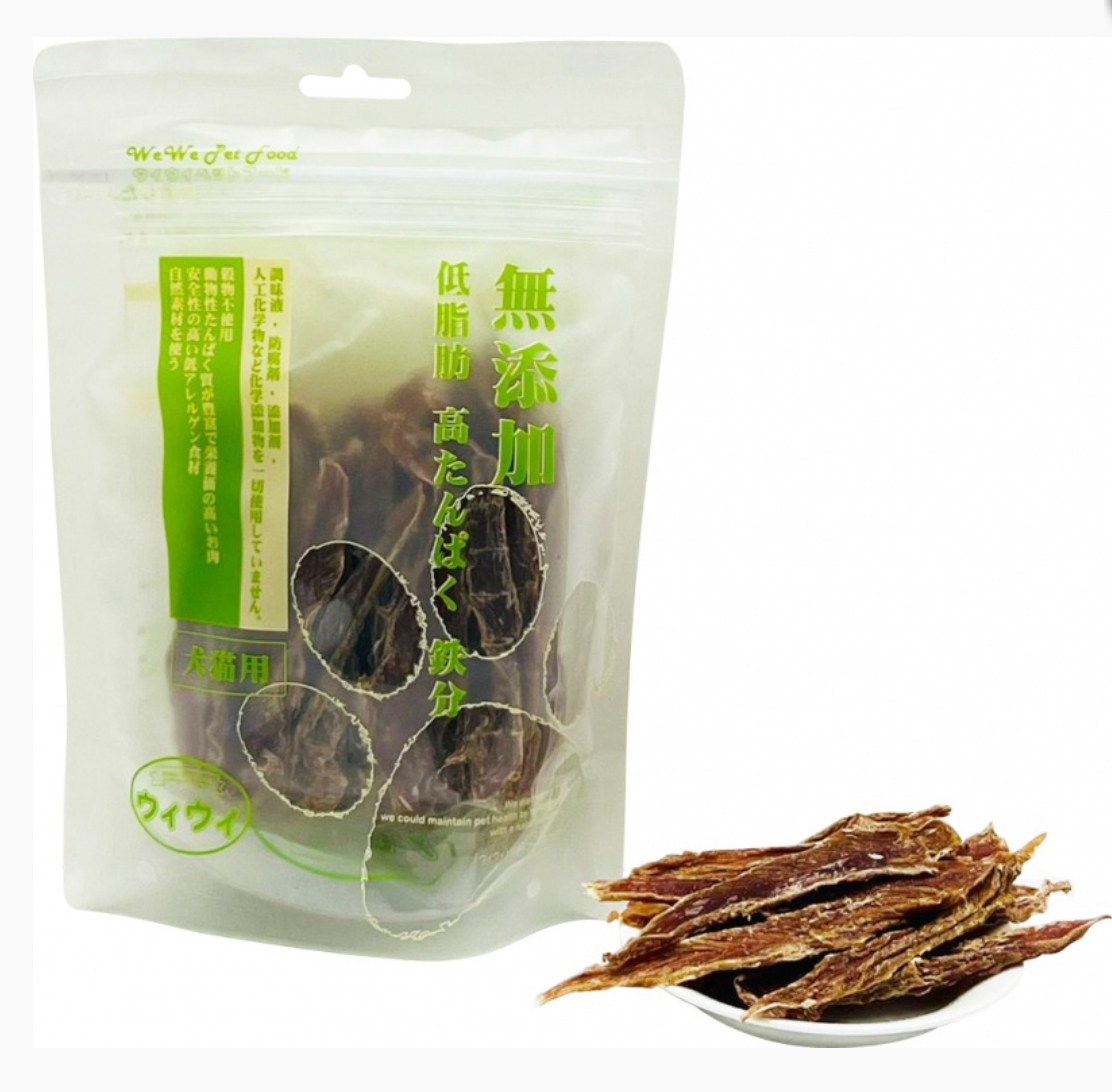 日本 WeWe 無添加風乾走地鴨肉 125g/ 400g (貓狗食用）