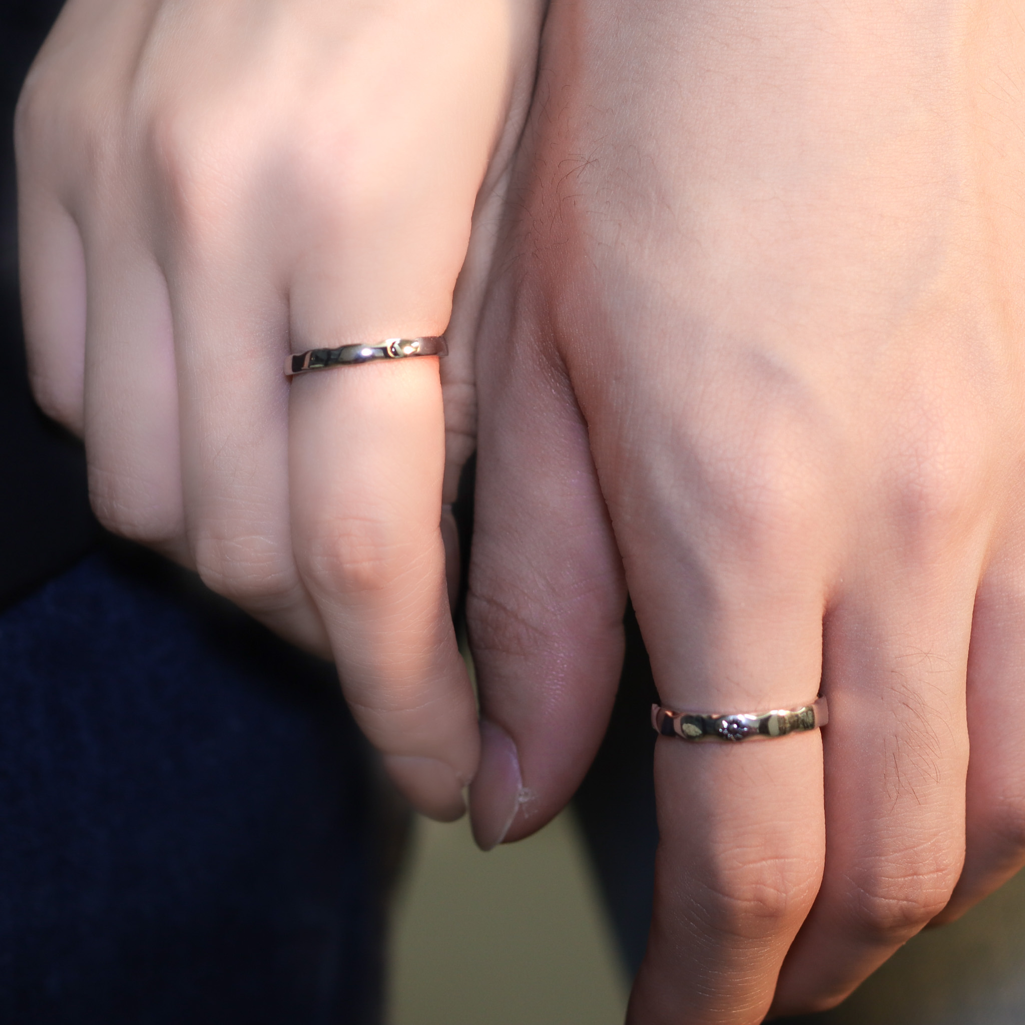 | 925純銀 | 朝夕相見情侶戒指 （男款/女款) | RI0710 |