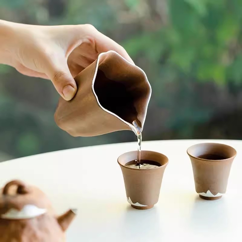 鎏銀老岩泥茶海【F1】