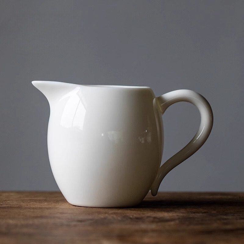 羊脂玉白瓷茶海