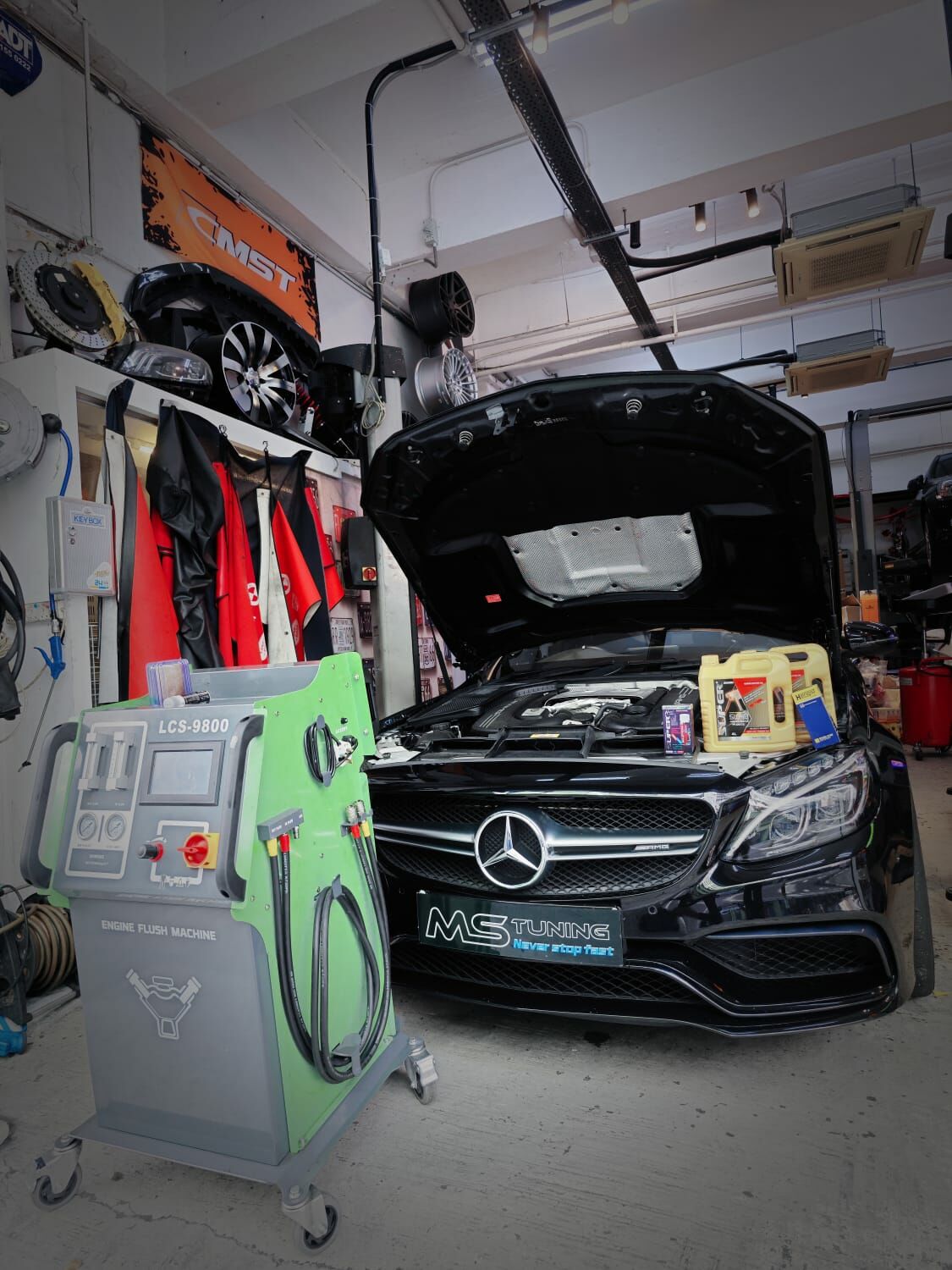 Supernano mercedes-amg c63 S engine restorer motor oil 引擎修復 換油 套餐 ms tuning w205