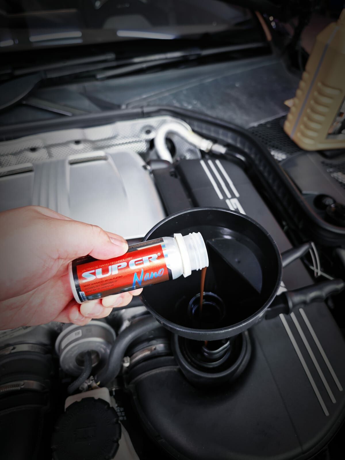 Supernano mercedes-amg c63 S engine restorer motor oil 引擎修復 換油 套餐 ms tuning w205