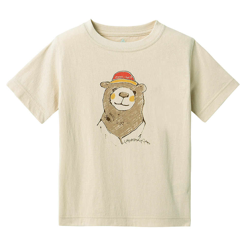 日本mont-bell: 純棉 Cotton T Kid's Bear 100-120
