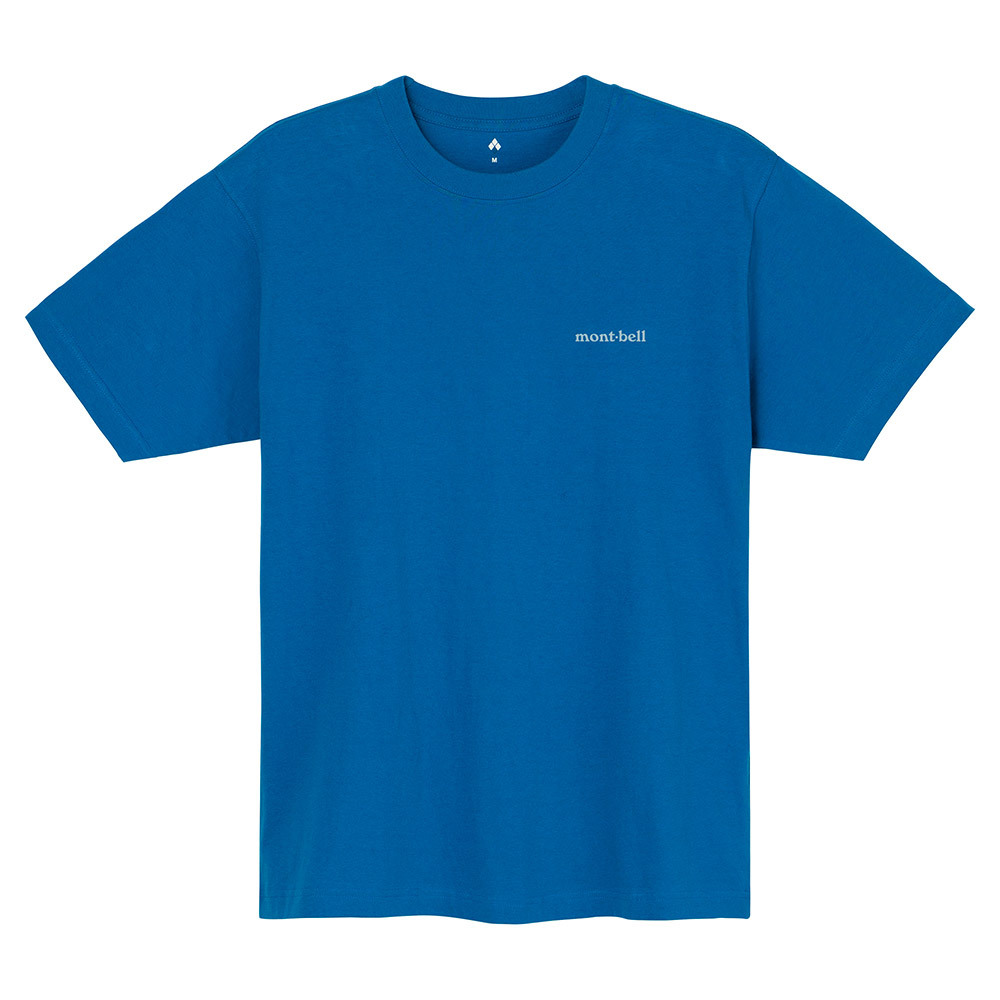 日本mont-bell: 純棉 Pear Skin Cotton T Men's