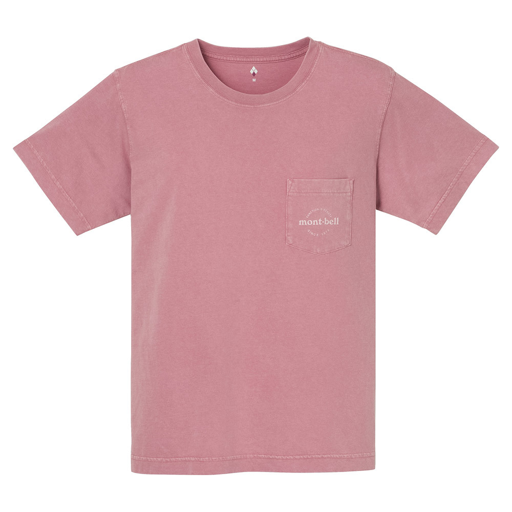 日本mont-bell: 純棉 Washed Out Cotton T Women's