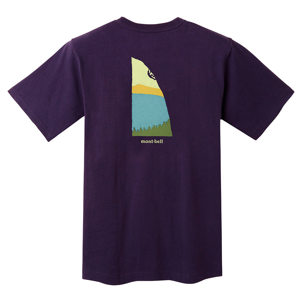 日本mont-bell: 純棉 Pear Skin Cotton T Rock Climbing