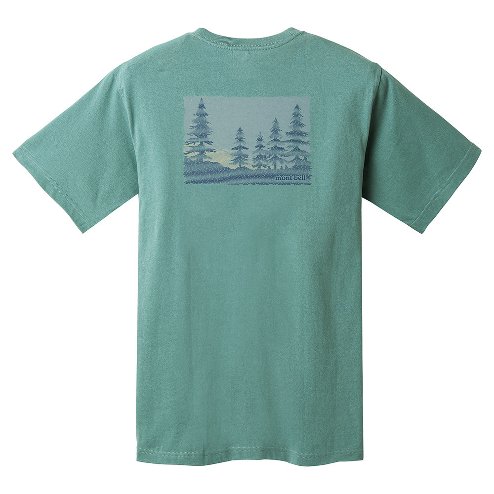 日本mont-bell: 純棉 Pear Skin Cotton T Daybreak