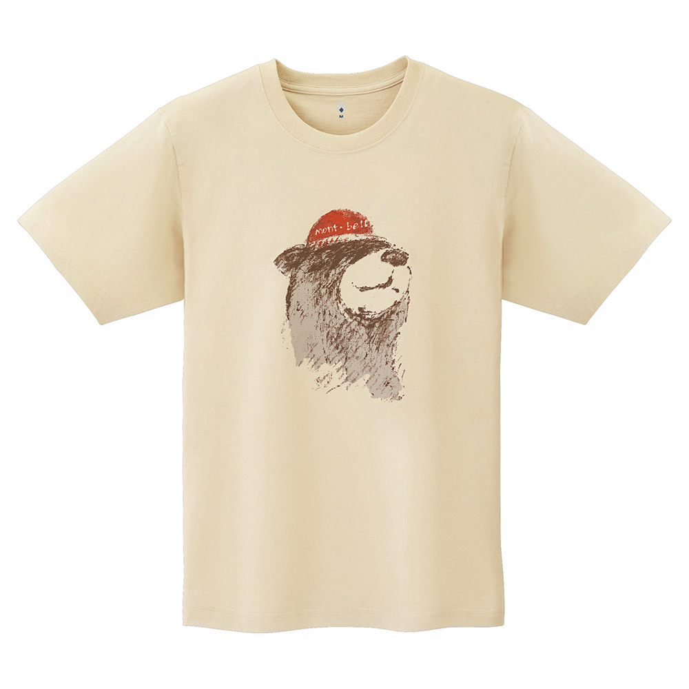 日本mont-bell: 純棉 Pear Skin Cotton T Bear