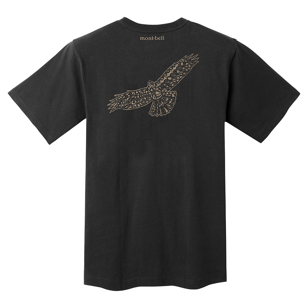 日本mont-bell: 純棉 Pear Skin Cotton T Hawk