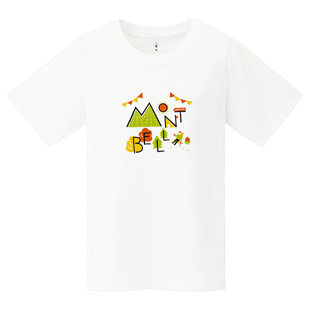日本mont-bell: 純棉 Pear Skin Cotton T Women's Campsite