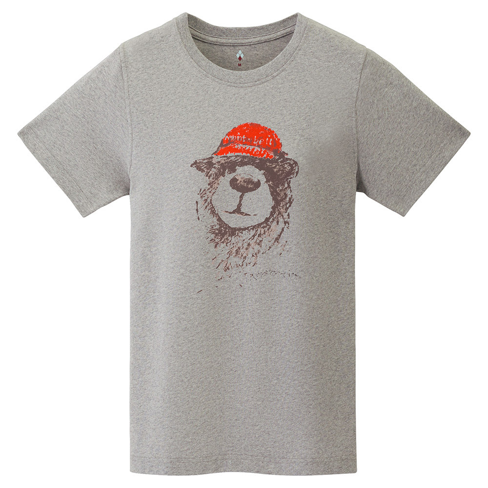 日本mont-bell: 純棉 Pear Skin Cotton T Women's Bear