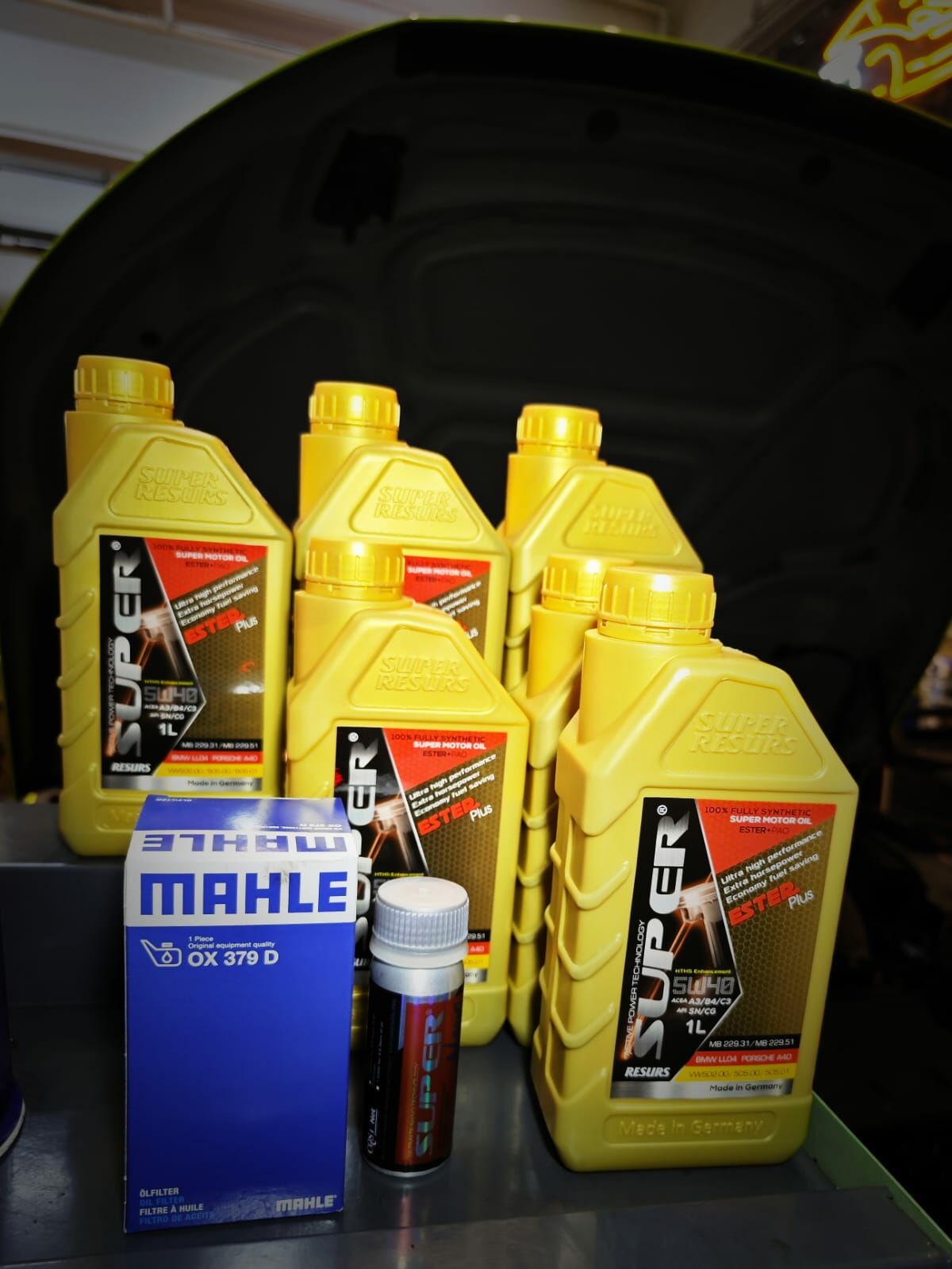 supernano motor oil products a mahle oil filter for audi tt rs mk3 serviced at ms tuning kwun tong hong kong