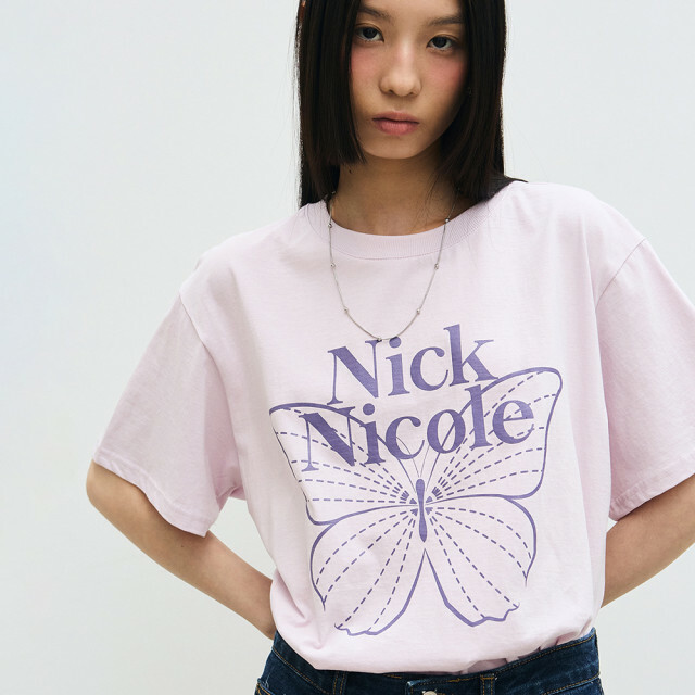 Nick Nicole BIG BUTTERFLY SLEEVE TOP_PUPPLE VIOLET