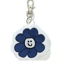 [S] MARK GONZALES WHAT IT ISN'T LITTLE FLYING MAN GENUINE PURCHASING FLOWER GLOSSY LARGE KEYCHAIN PENDANT, MG2401TC11 (SMG41)