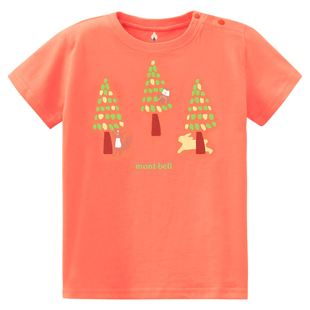 日本mont-bell: 純棉 Cotton T Baby's Kokodayo 80 - 90