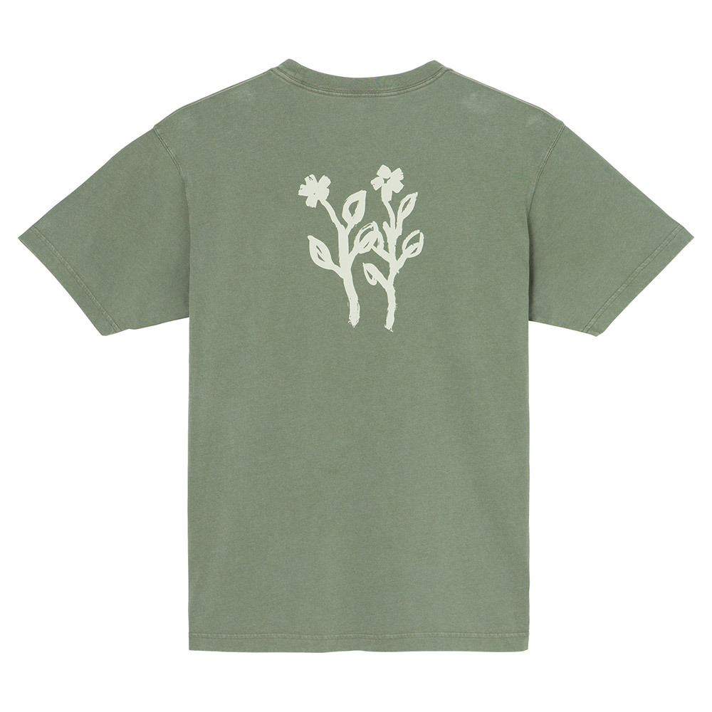 日本mont-bell: 純棉 Washed Out Cotton T Wildflowers