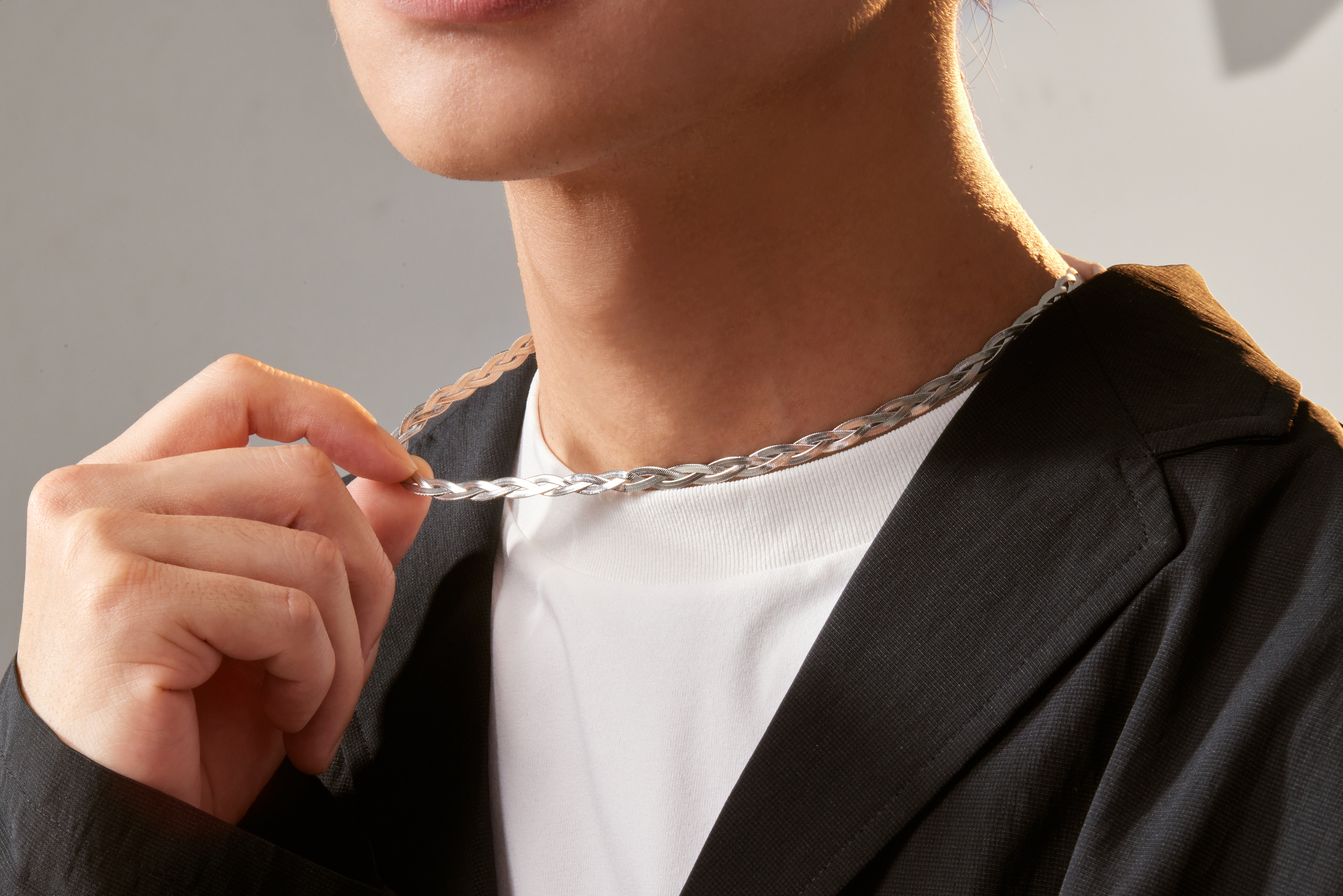 N705 | 醫療鋼編織感項鍊