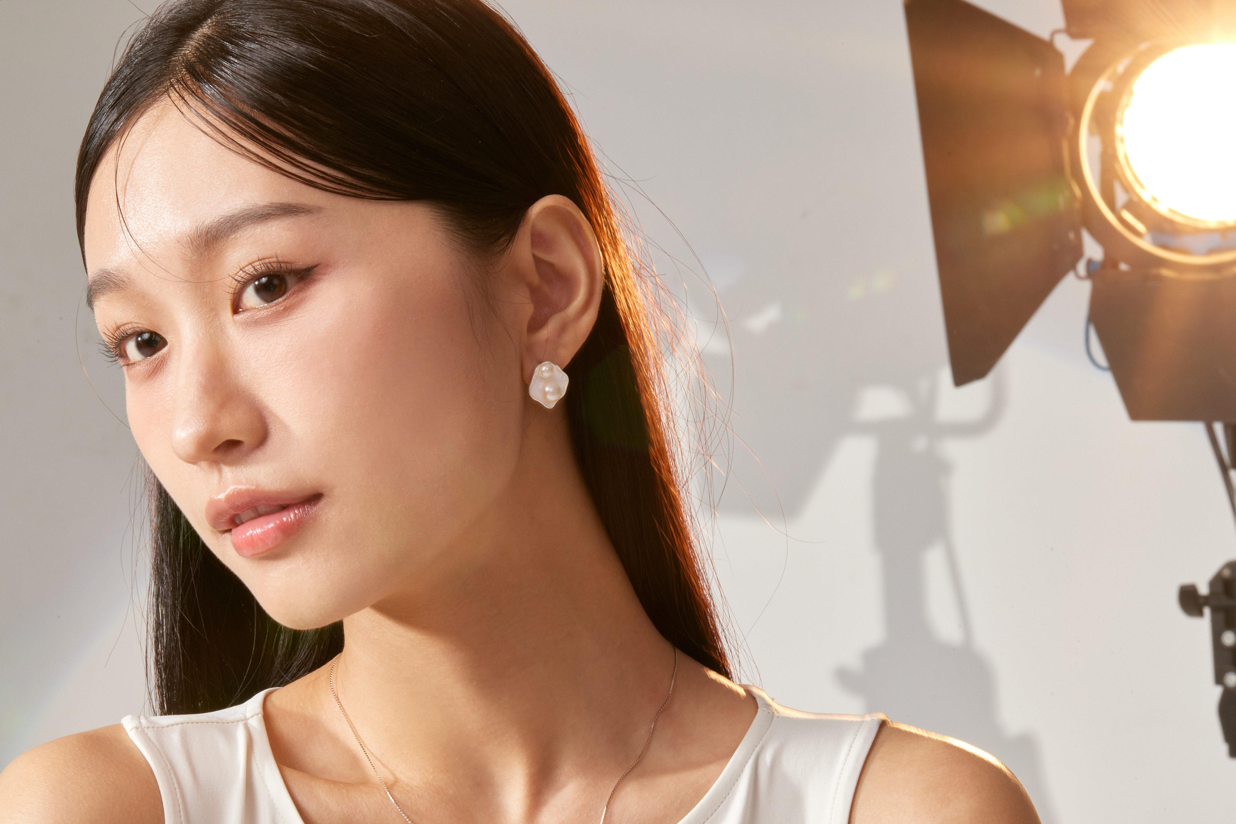 E1527 | 純銀珍珠耳環