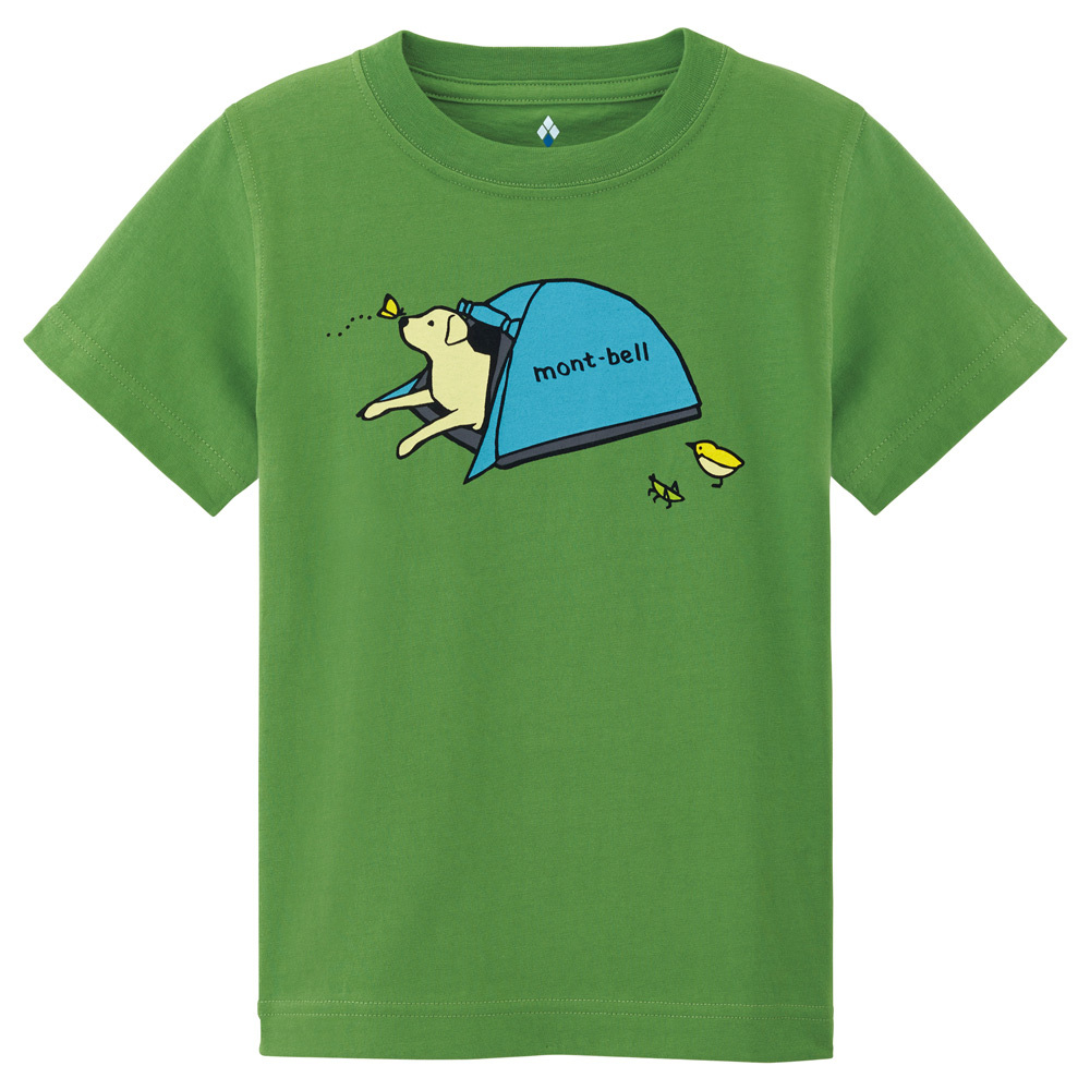 日本mont-bell: 純棉 Cotton T Kid's Doggy Dome 100 - 120